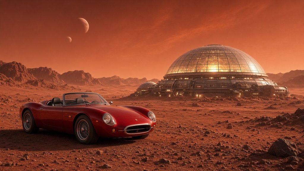 Mars colony
